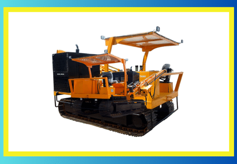 Crash Barrier Installation Machine