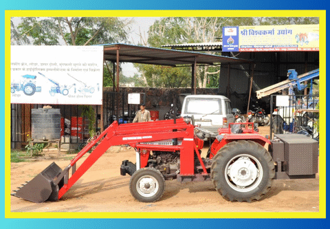 Heavy-Duty Front End Loader For Agriculture