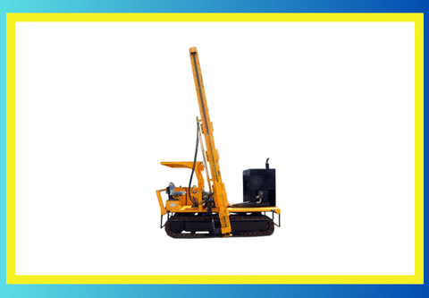 Solar Panel Pile Ramming Machine