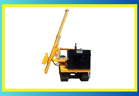 Solar Pile Driving Machine